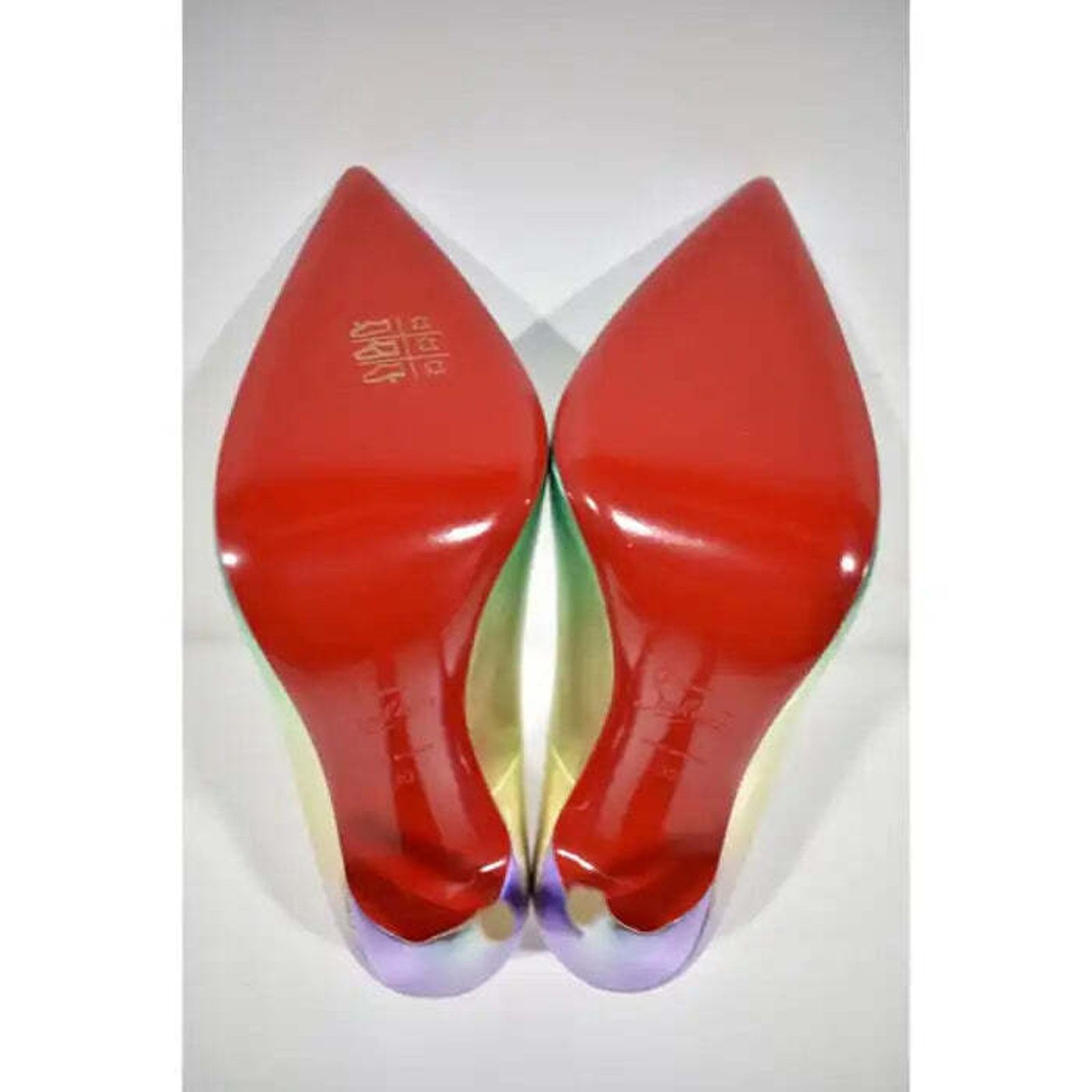 Christian Louboutin So Kate 120 Licorne Multicolor Unicorn Stiletto Heel Pump 38 Size US 8 / IT 38 - 12 Thumbnail