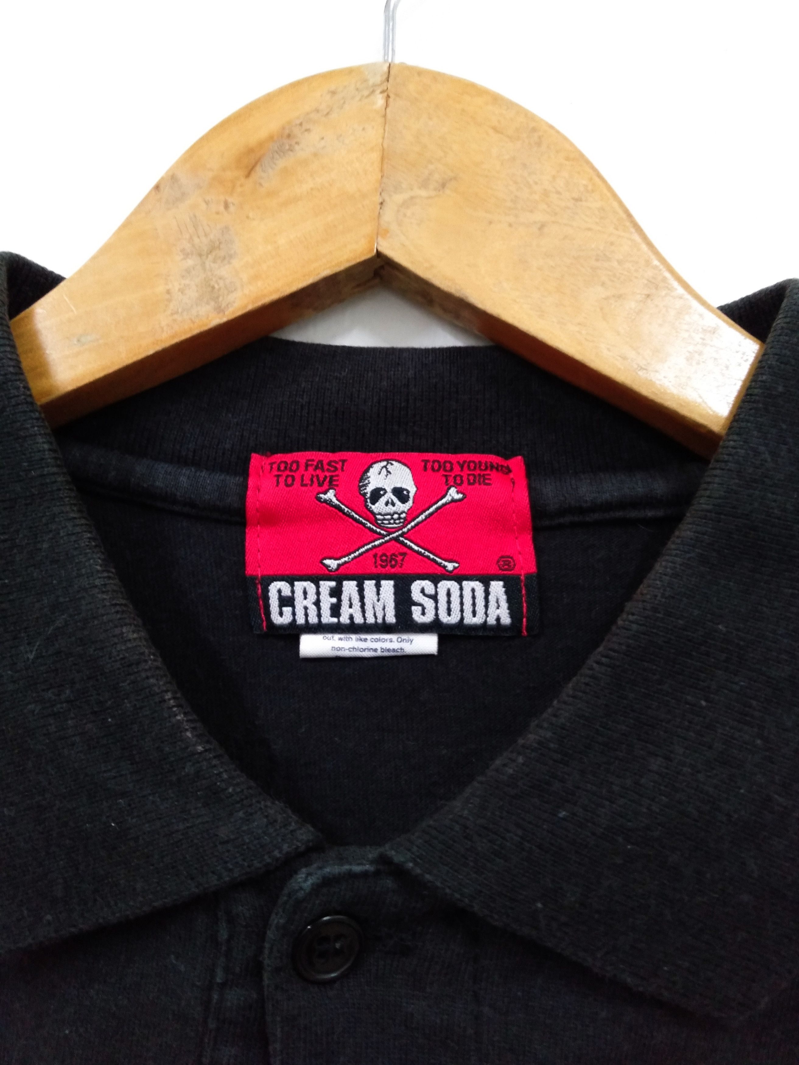 Japanese Brand Vintage Cream Soda japanese brand punk designer tee Size US L / EU 52-54 / 3 - 3 Thumbnail