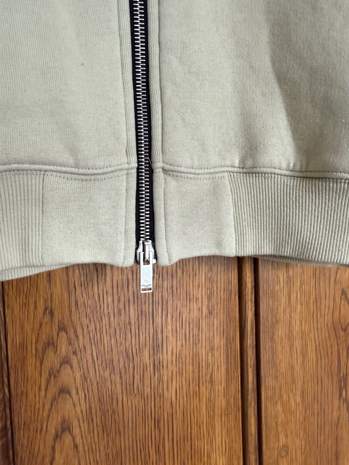 Saint Laurent Paris SS23 Saint Laurent Hoodie Zippe Sans Manches sleeveless tank Size US L / EU 52-54 / 3 - 9 Thumbnail