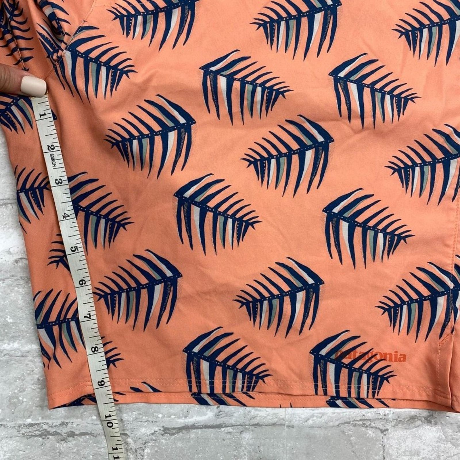 Patagonia Patagonia 19" Stretch Boardshorts Palms of my Heart Peach 38 Size US 38 / EU 54 - 10 Thumbnail