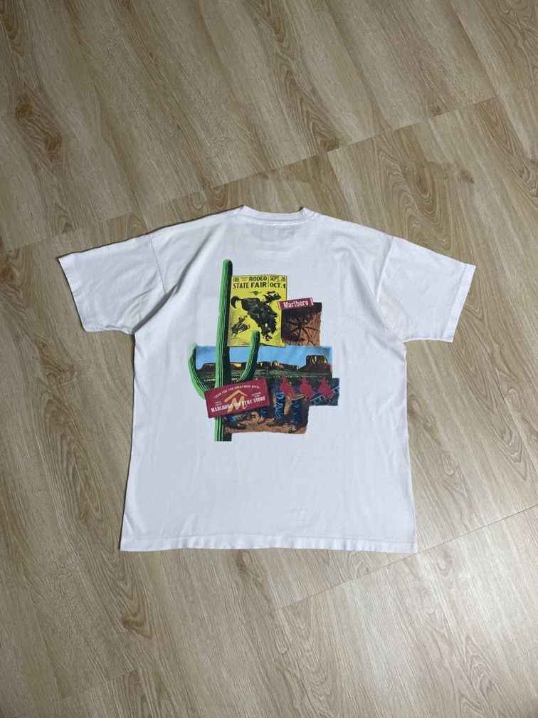 Marlboro Vintage Marlboro tag fruit of the loom Size US XL / EU 56 / 4 - 1 Thumbnail