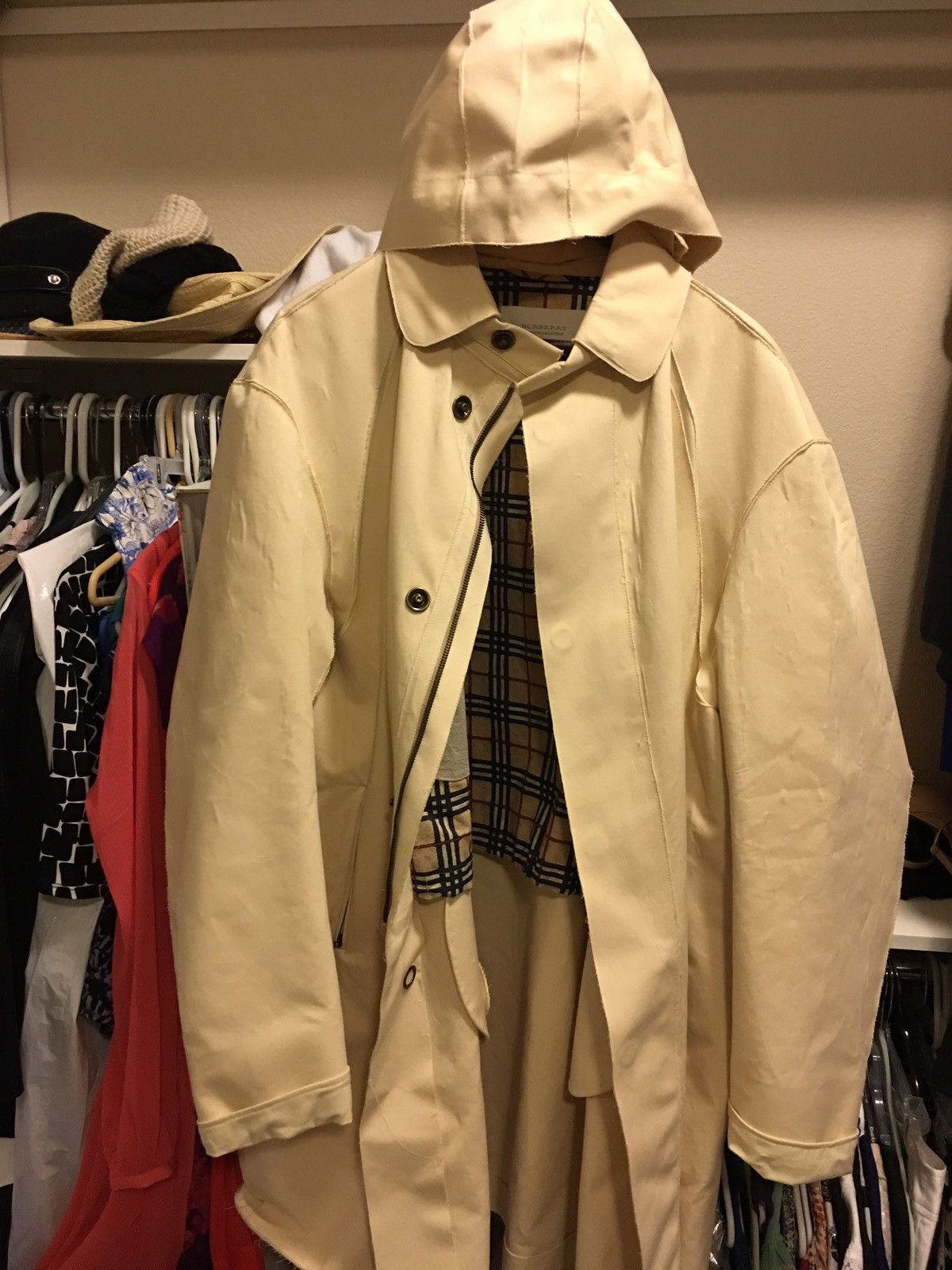 Burberry Prorsum Burberry Prorsum Raincoat with detachable hood Size US L / EU 52-54 / 3 - 2 Thumbnail