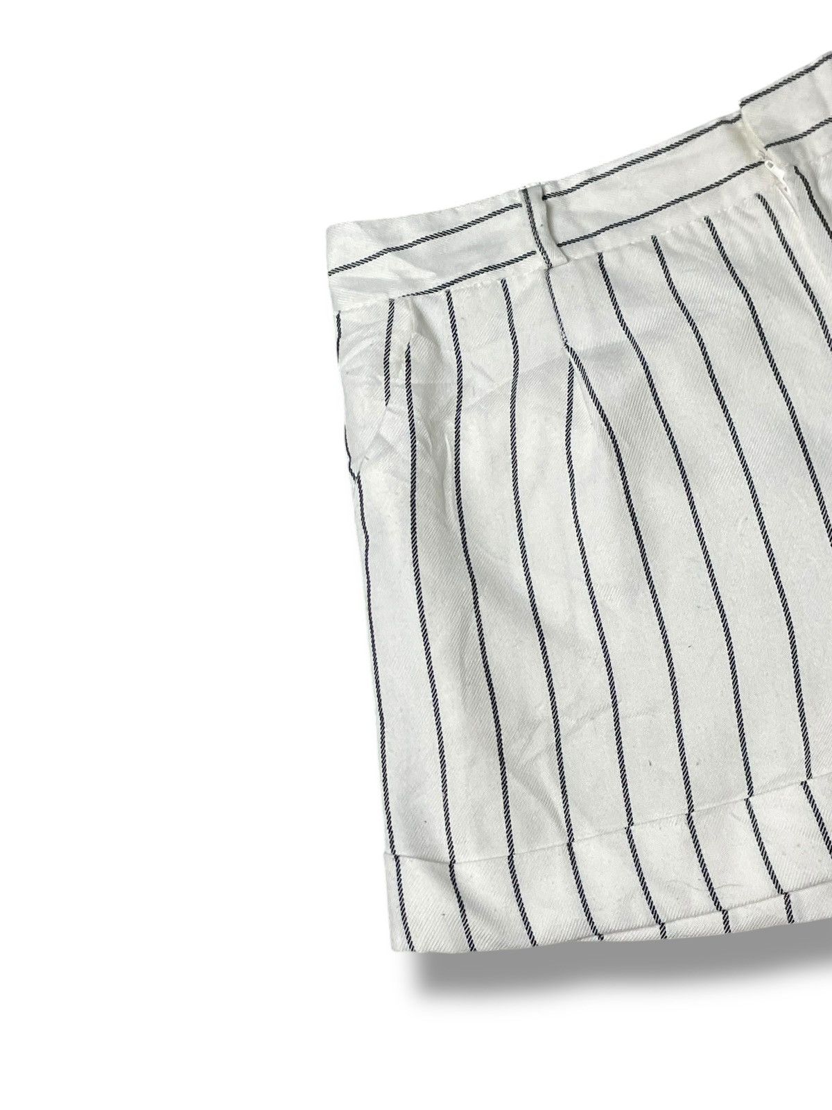 Japanese Brand × Vintage SORRIDERE WOMENS STRIPED SHORTS (87) Size 30" / US 8 / IT 44 - 3 Thumbnail
