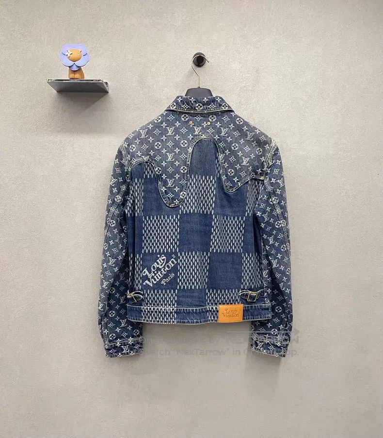 Louis Vuitton Louis Vuitton Blue Denim Jacket Size US S / EU 44-46 / 1 - 2 Thumbnail