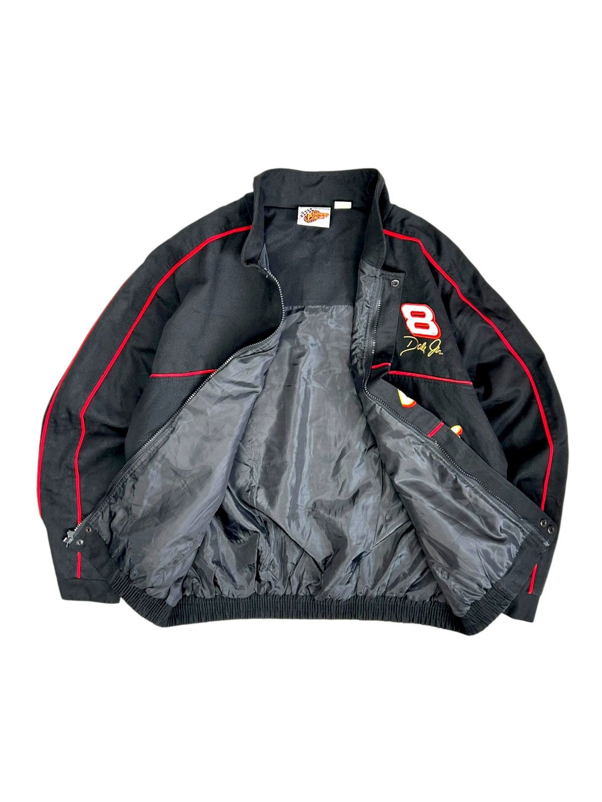 Budweiser Vintage Budweiser Nascar Racing y2k jacket Dale Earnhardt Size US L / EU 52-54 / 3 - 3 Thumbnail