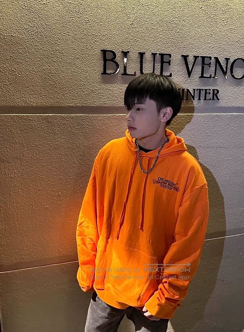 Chrome Hearts CHROME HEARTS Size XL Hooded sweater orange Size US XL / EU 56 / 4 - 9 Thumbnail