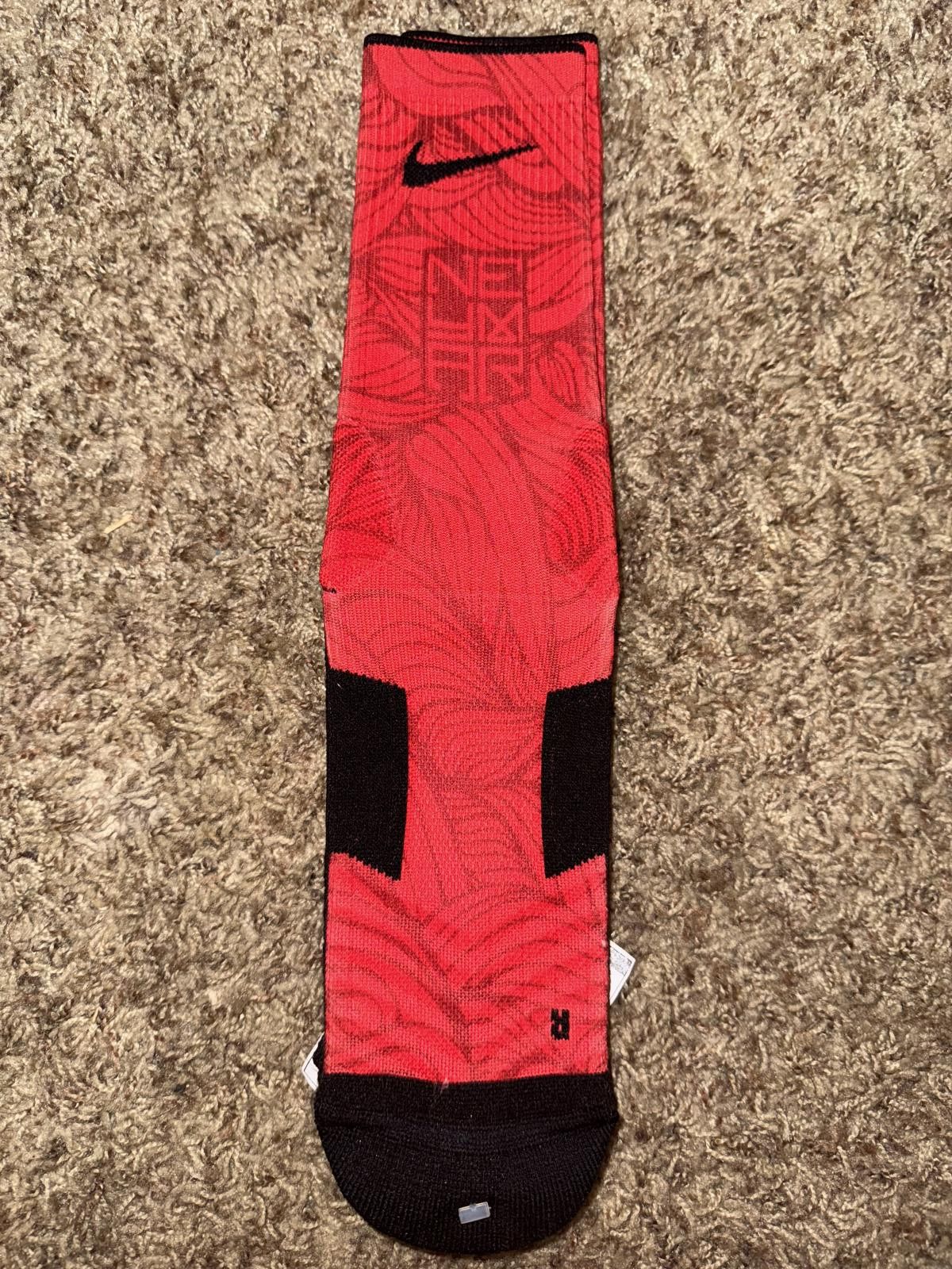 Nike Nike Elite MatchFit Neymar Sock - Red/Black Size ONE SIZE - 1 Thumbnail