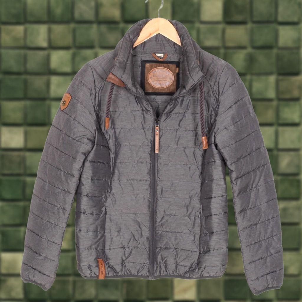Vintage NAKETANO Jacket Women Size L Padded Quilted Drawstring MJ5227 Size L / US 10 / IT 46 - 1 Thumbnail