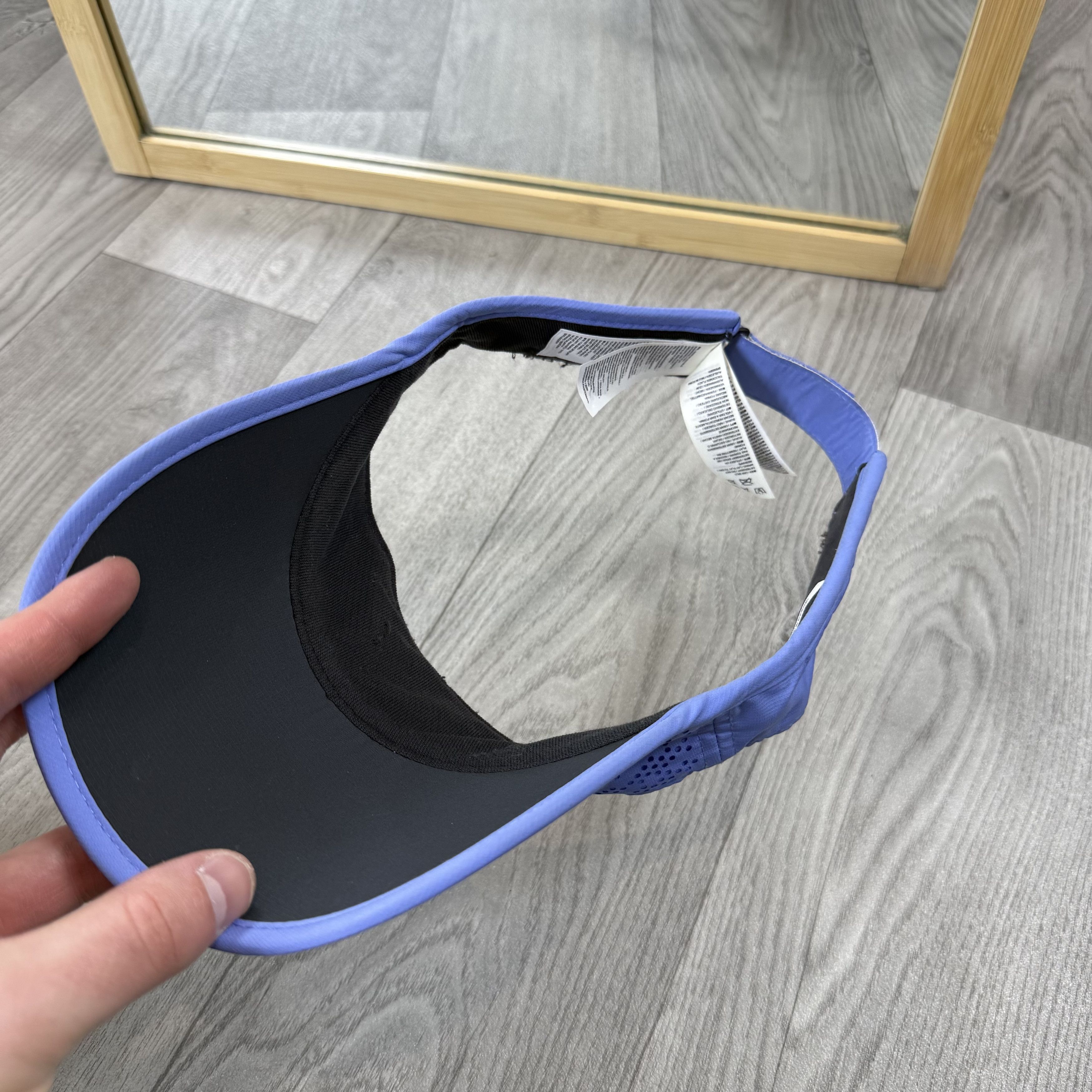 Nike Nike Golf Tennis Visor Blue Swoosh Cap Size ONE SIZE - 7 Thumbnail