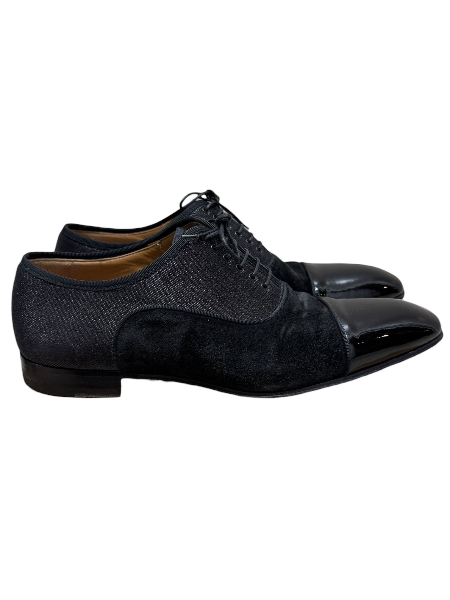 Christian Louboutin Christian Louboutin Black Greggo Oxford Dress Shoes Size US 9 / EU 42 - 1 Thumbnail