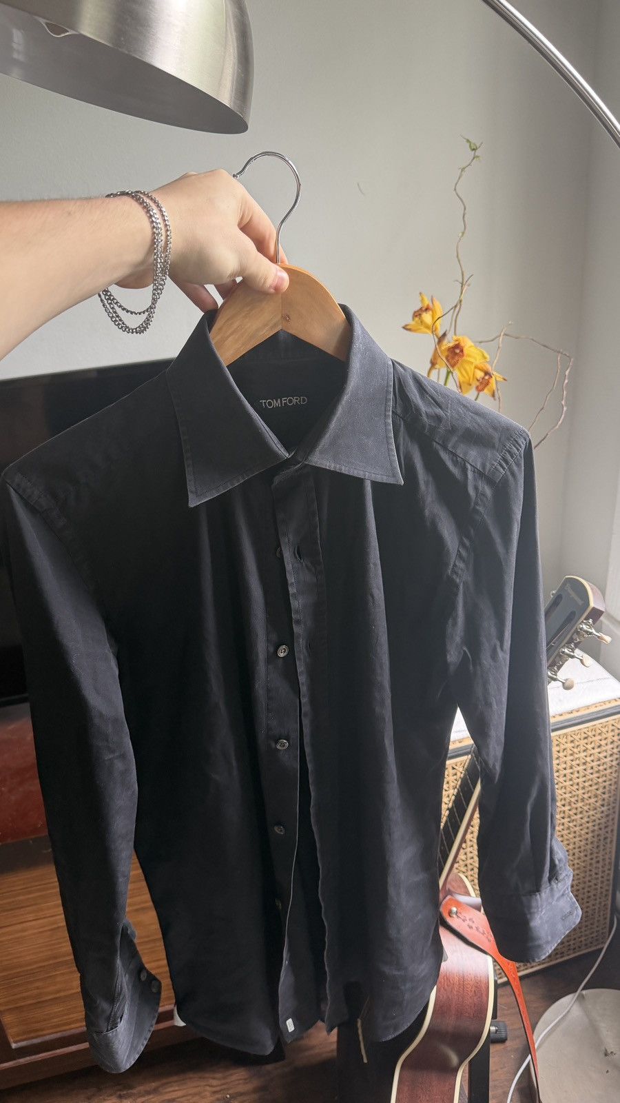 Tom Ford Tom Ford Dress Shirt Size US S / EU 44-46 / 1 - 1 Thumbnail