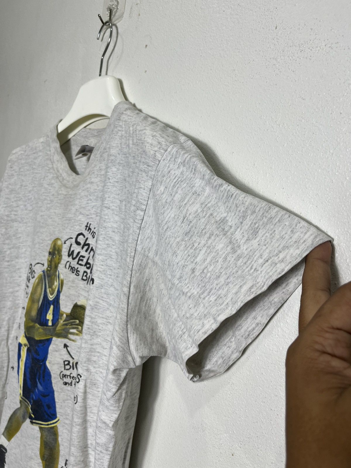 Nike Vintage NIKE CHRIS WEBBER TSHIRT Size US M / EU 48-50 / 2 - 10 Thumbnail