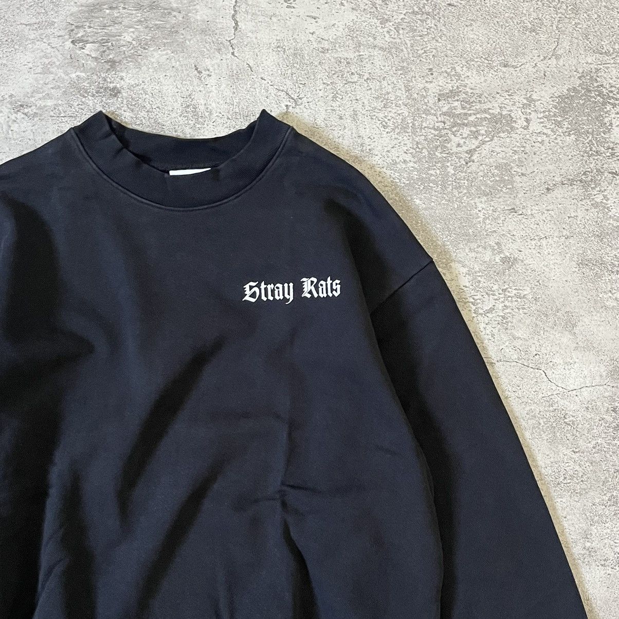 Stray Rats Stray Rats Crimson Crewneck - Black Size US S / EU 44-46 / 1 - 7 Thumbnail