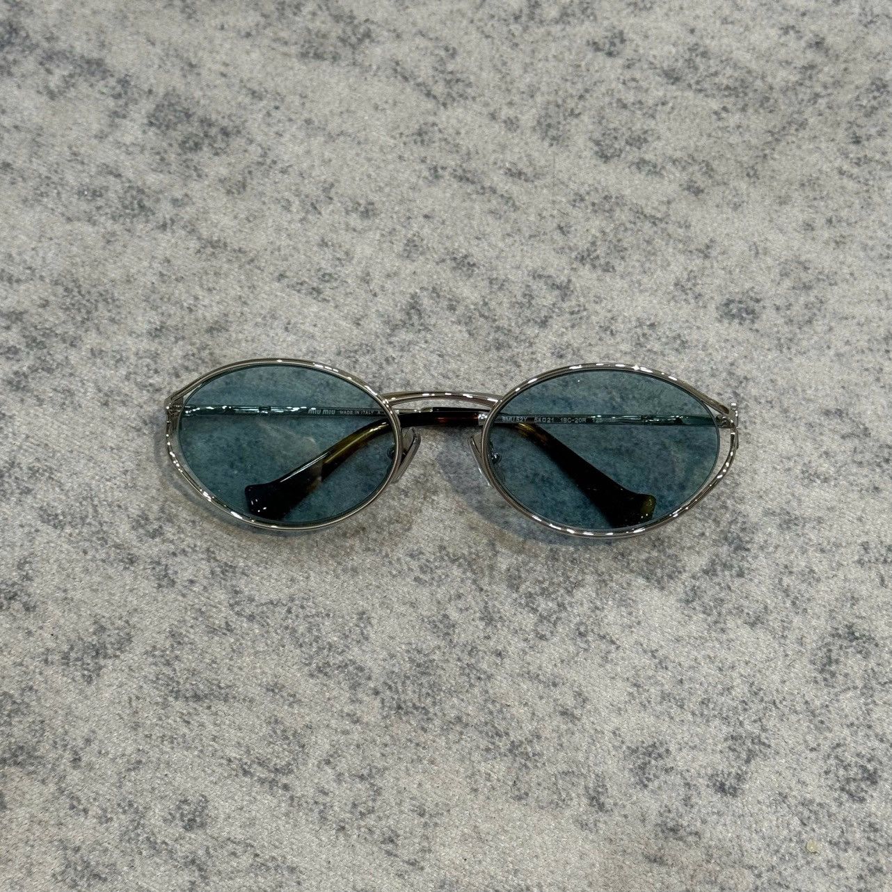 Miu Miu MIU MIU MU 52YS 1BC20R Sunglasses SILVER Size ONE SIZE - 6 Thumbnail