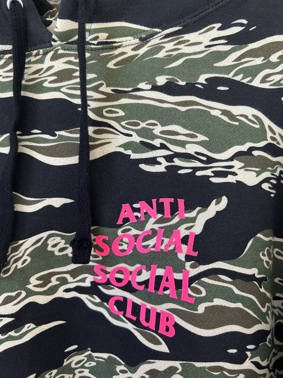 Anti Social Social Club Anti Social Social Club Tiger Camo Hoodie Rare Size US M / EU 48-50 / 2 - 3 Thumbnail