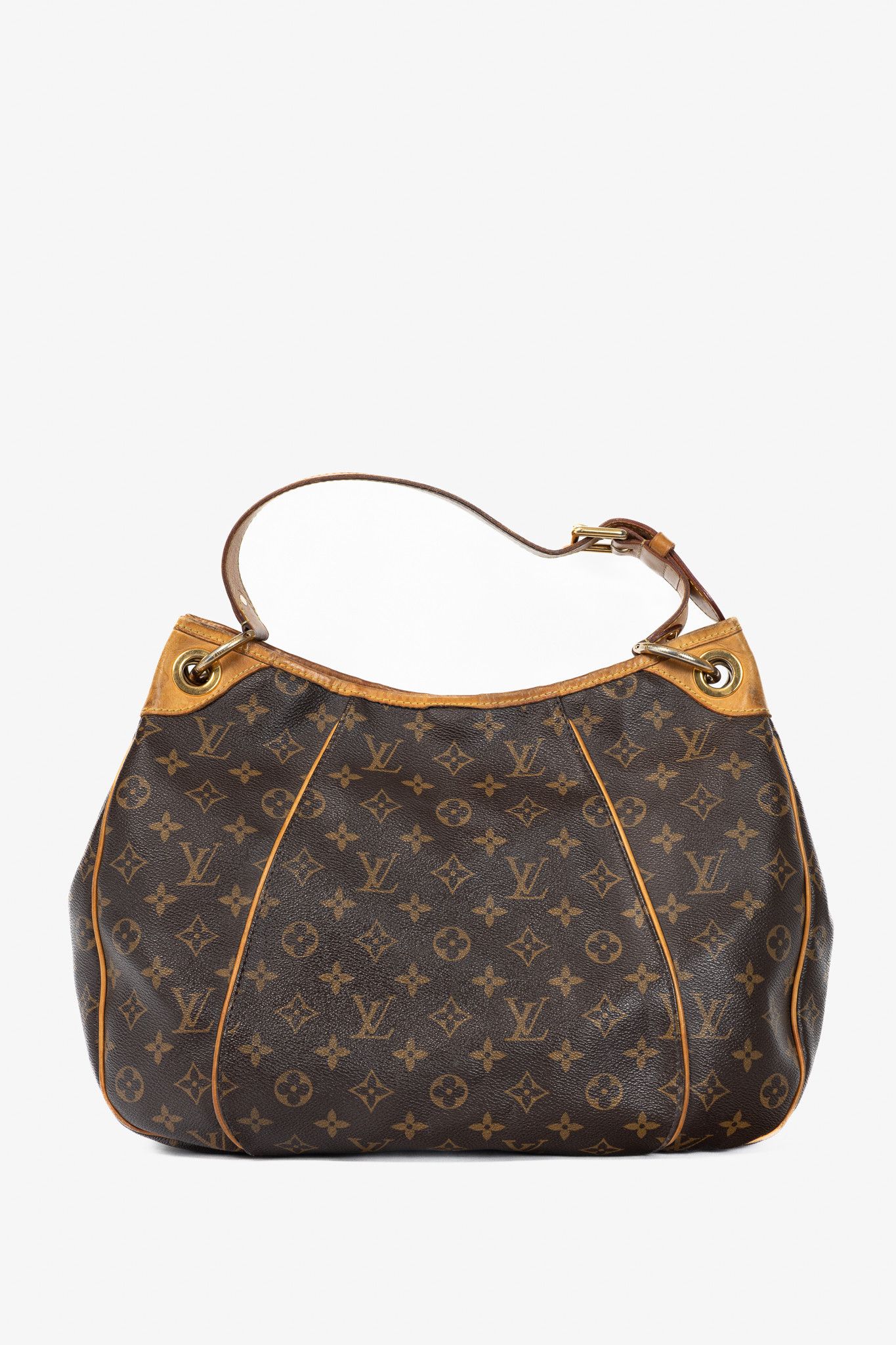 Louis Vuitton Louis Vuitton Galliera PM Monogram Canvas & Leather Hobo Size ONE SIZE - 4 Thumbnail