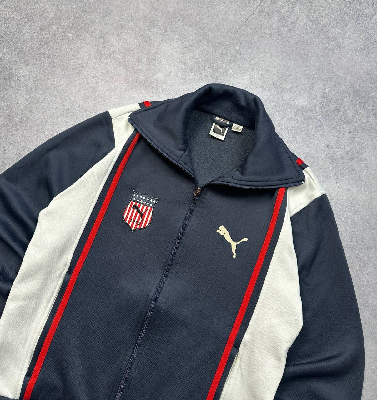 Puma Vintage Puma Track Jacket, Size M – Classic Retro Sportswear Size US M / EU 48-50 / 2 - 2 Thumbnail