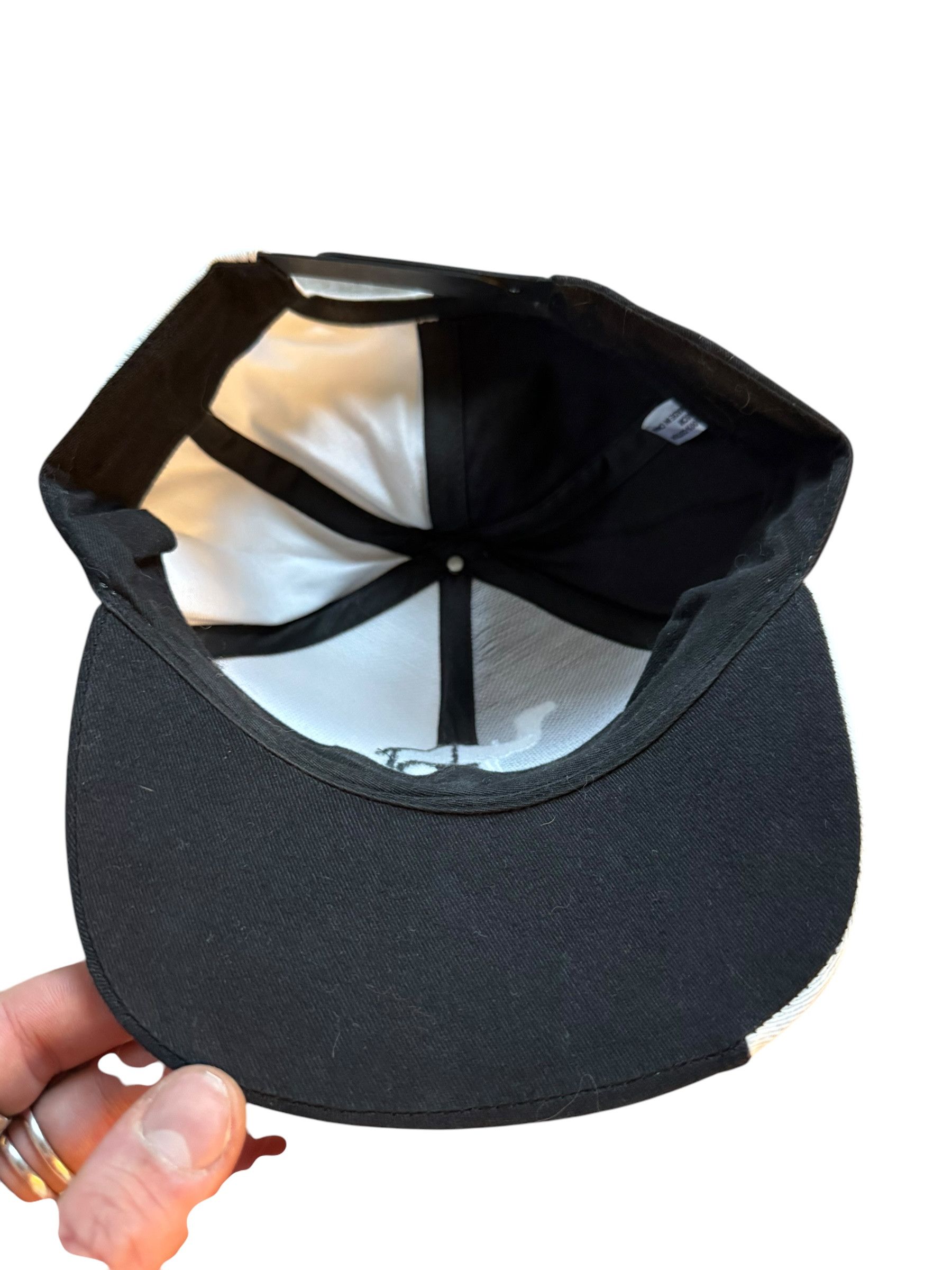 Camel × Vintage Vintage Camel Cigarettes Black & White Split Hat Size ONE SIZE - 5 Thumbnail