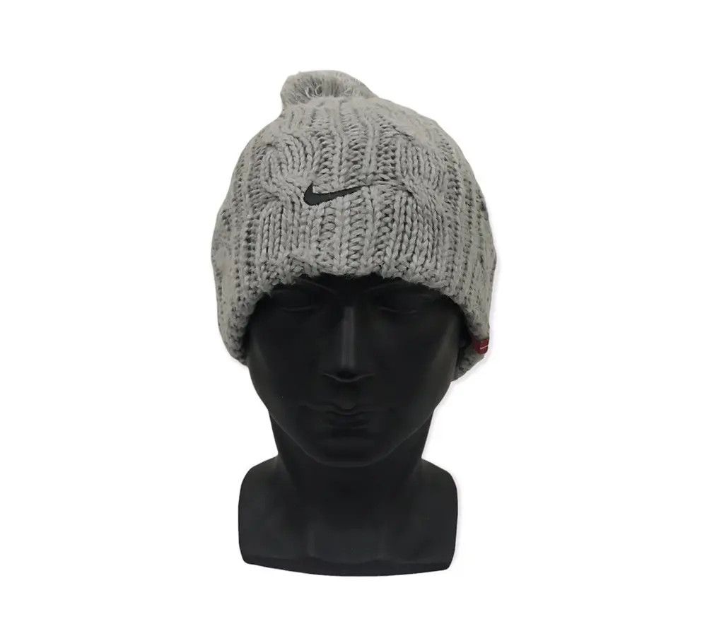 Nike Nike Knit Design Beanie Hat Size ONE SIZE - 1 Thumbnail