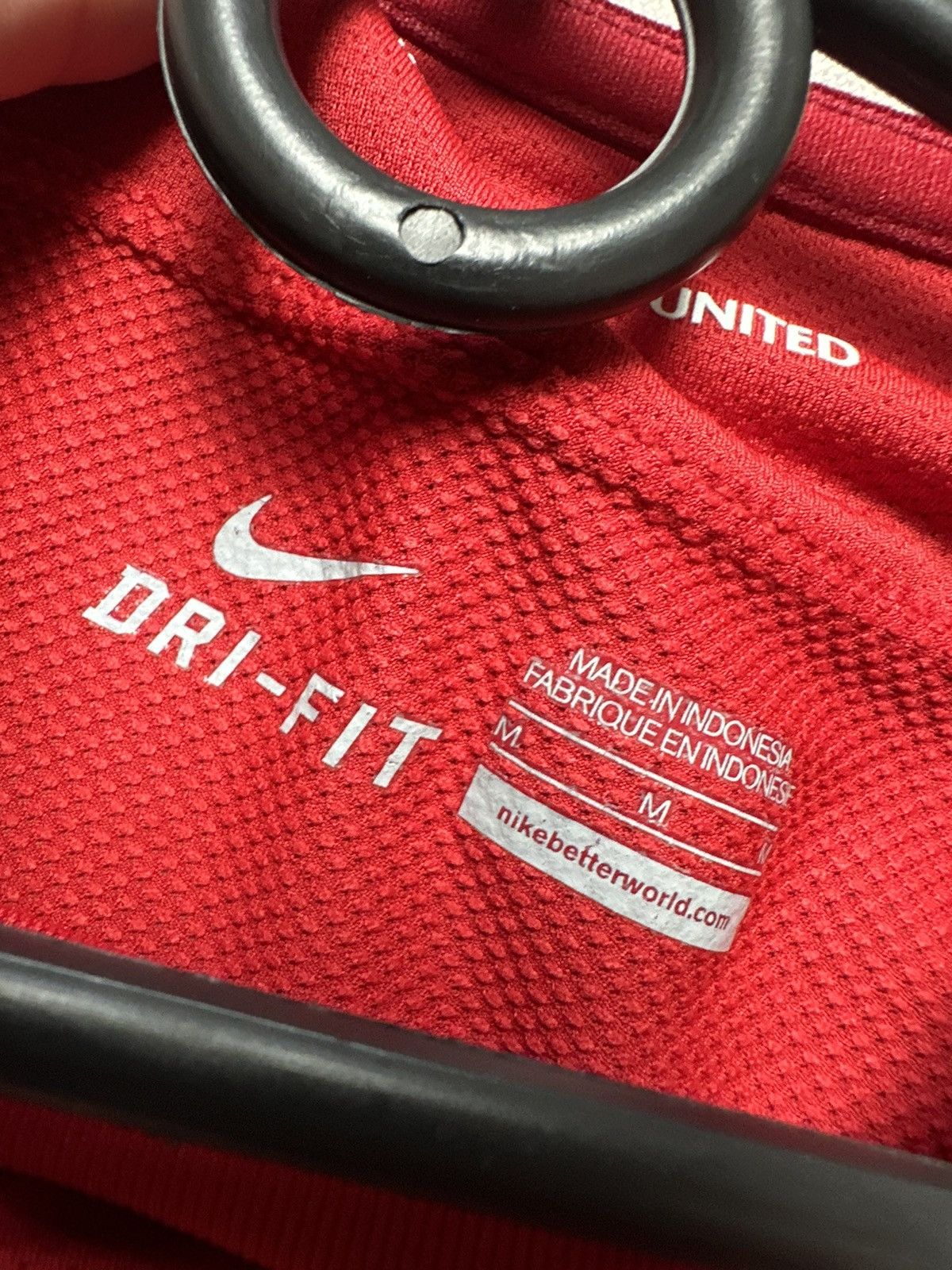 Nike × Vintage Vintage Nike Manchester United soccer jersey women M Size M / US 6-8 / IT 42-44 - 3 Thumbnail