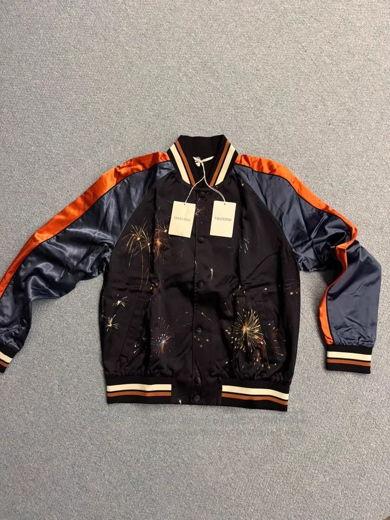 Valentino Valentino Fireworks silk jacket Size US L / EU 52-54 / 3 - 1 Thumbnail