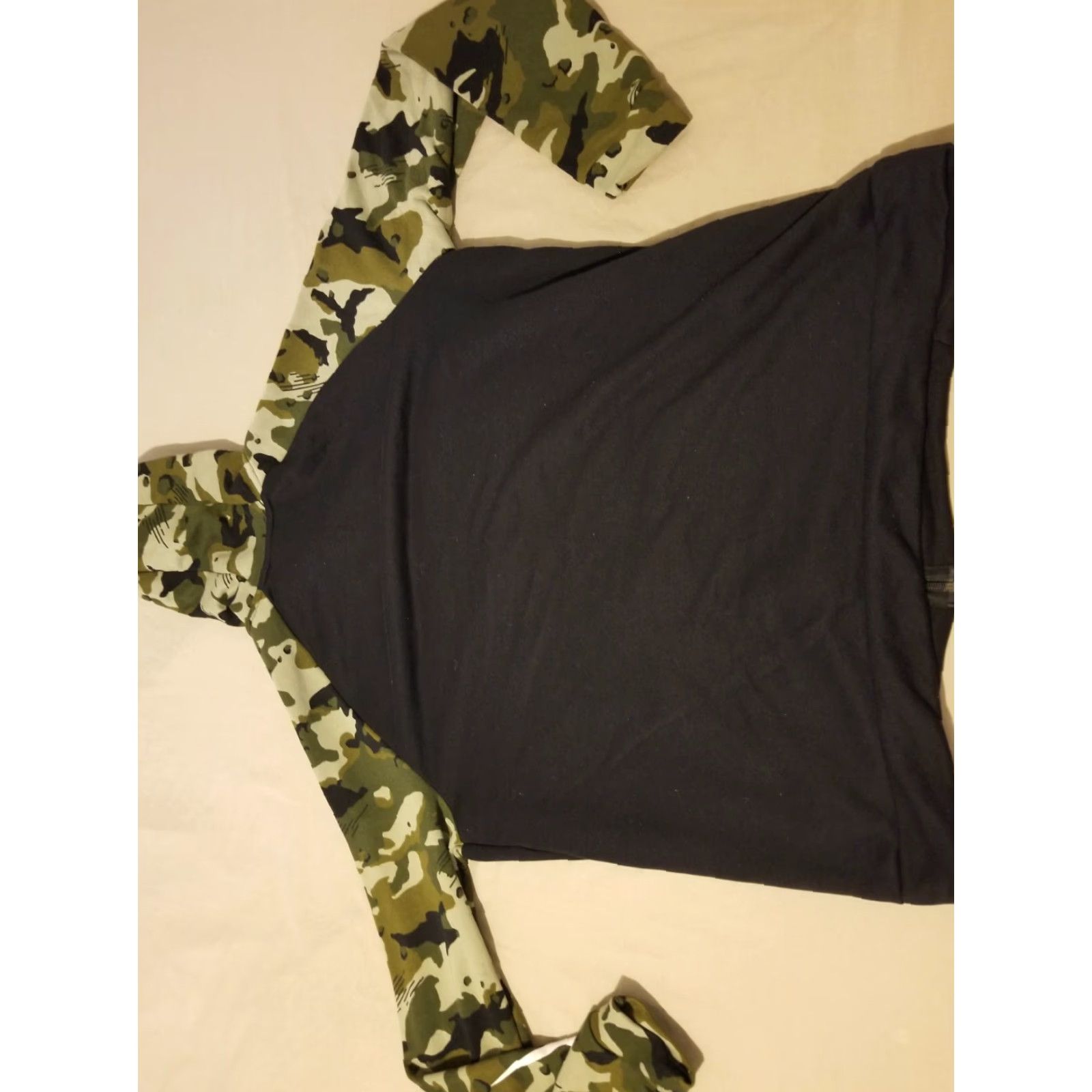 Nike Nike Jacket XL Black Camouflage Hooded Mens Windbreaker Size US XL / EU 56 / 4 - 5 Thumbnail