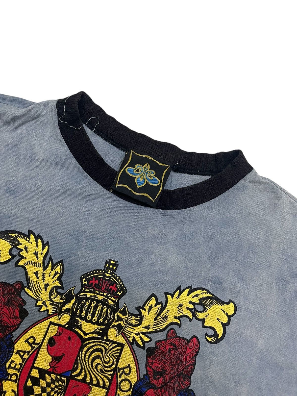 Vintage Vintage DUB FACTORY ROYAL PSYCHEDELIC BEAR TyeDie Tees Size US L / EU 52-54 / 3 - 3 Thumbnail