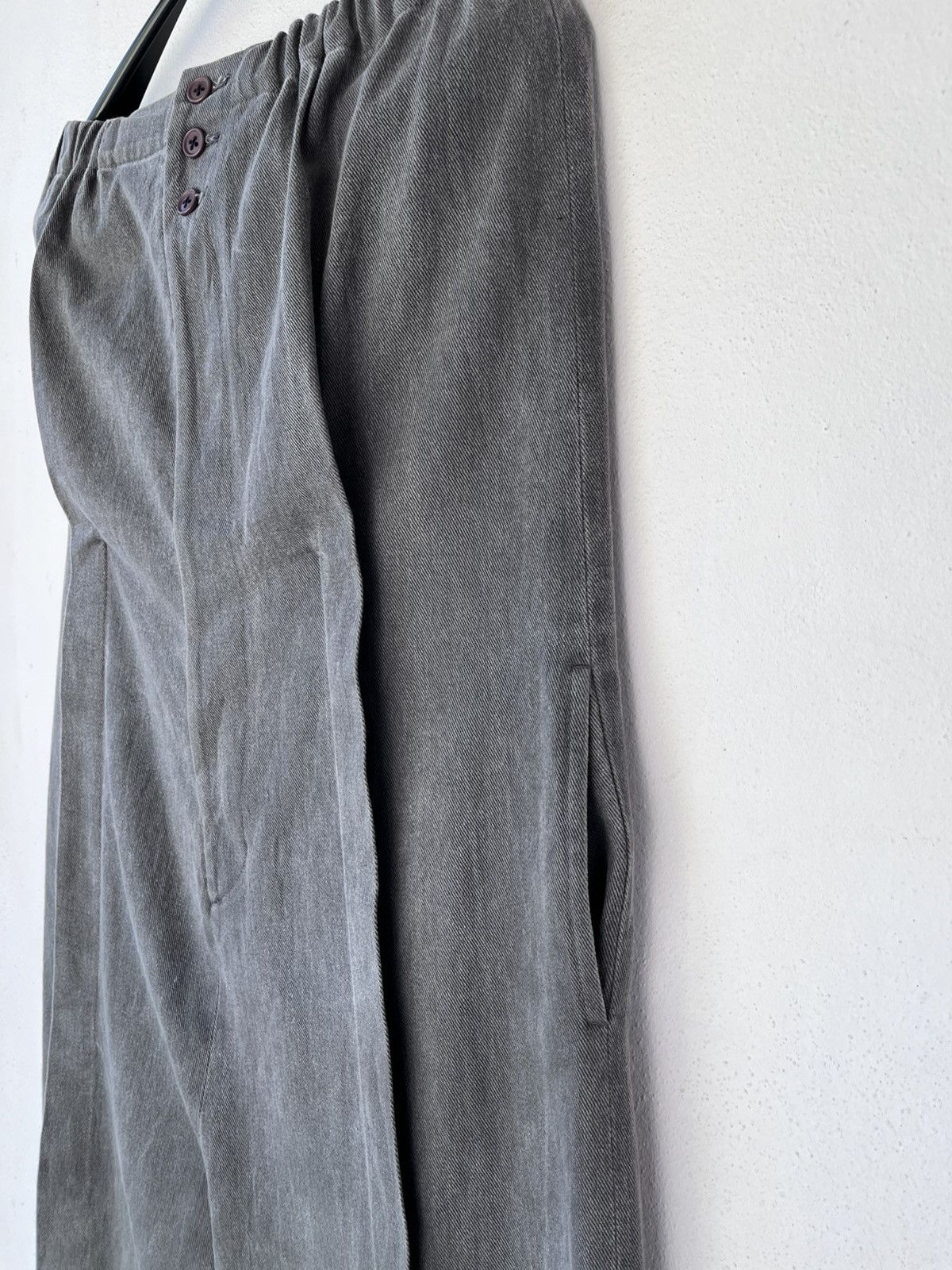 Limi Feu LIMI feu Yohji Yamamoto Avant-Garde Pleated Wide Pants Size 32" / US 10 / IT 46 - 6 Thumbnail