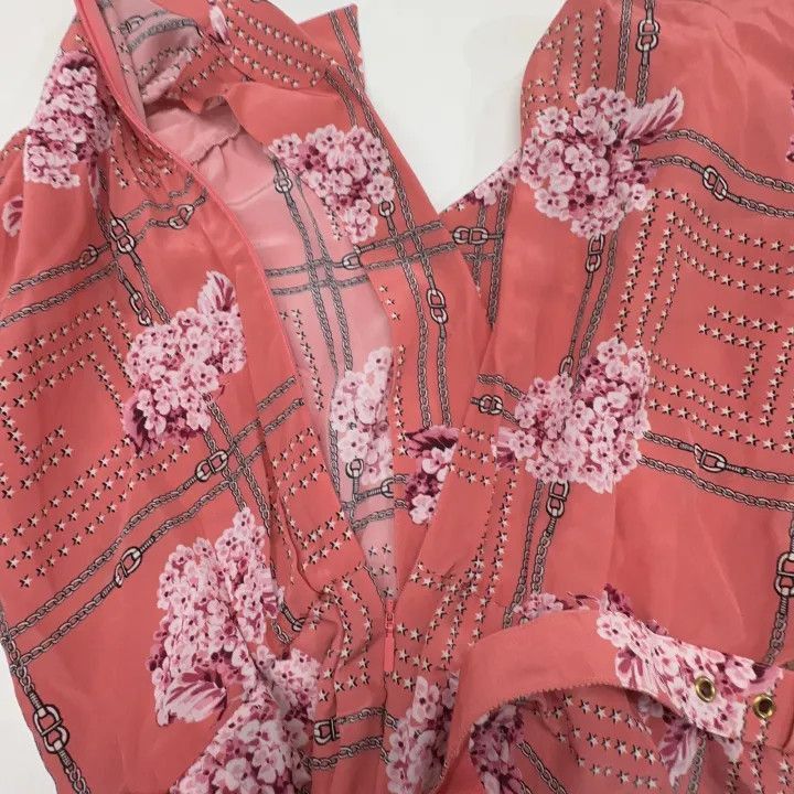 Gucci Gucci Floral Print Short Sleeve Dress-2507 Size S / US 4 / IT 40 - 9 Thumbnail