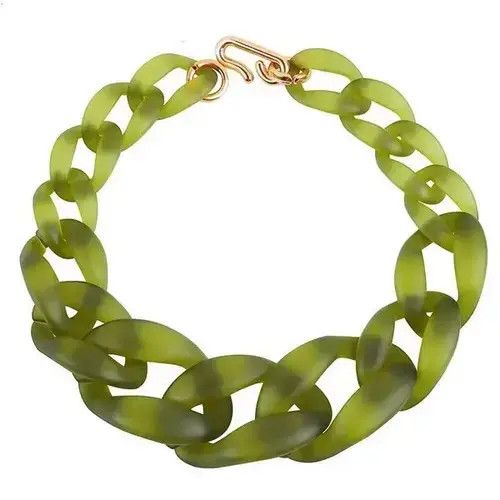Other Women Oversize Acrylic Chain Necklace Size ONE SIZE - 2 Thumbnail