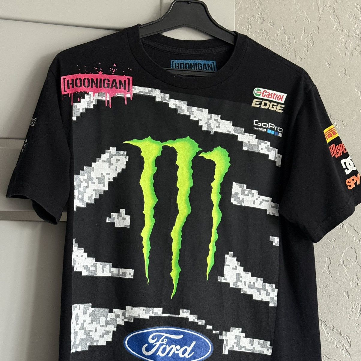 Vintage Hoonigan Racing Monster Energy Flag 43 Kenblock T-Shirt Size US S / EU 44-46 / 1 - 3 Thumbnail