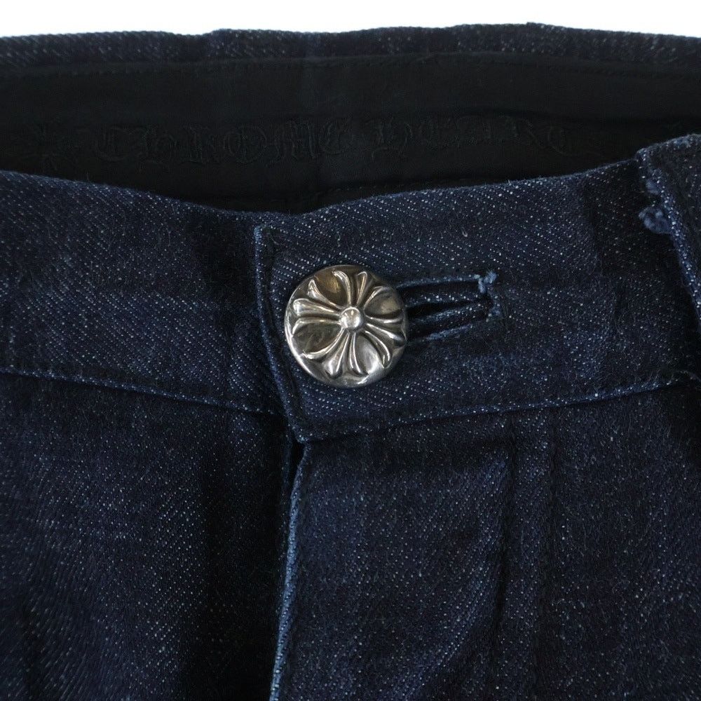Chrome Hearts Chrome Hearts Indigo Cross Ball Button Denim Pants Size US 30 / EU 46 - 5 Thumbnail