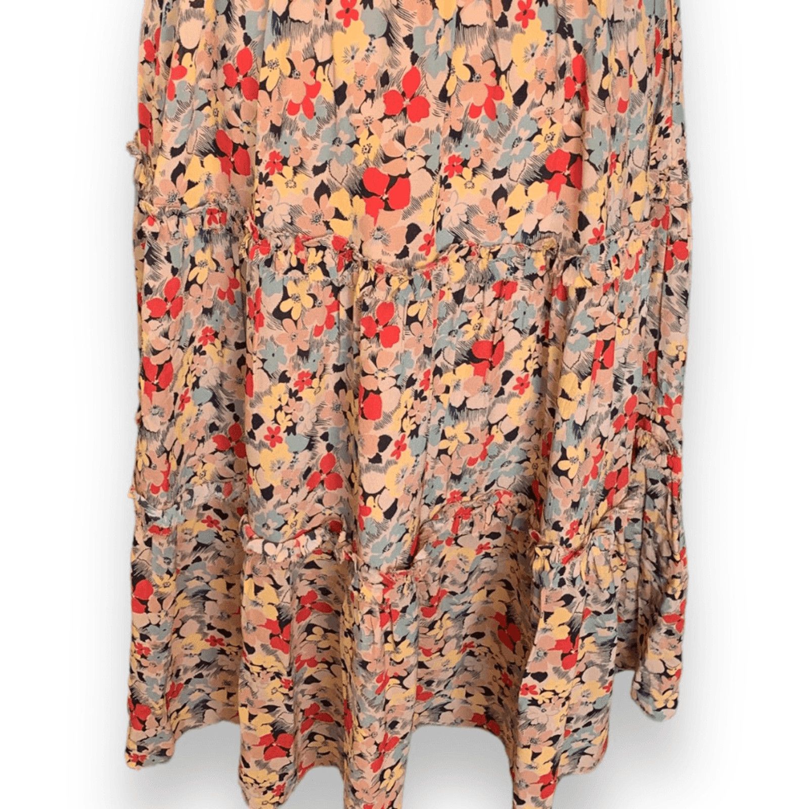 Sea New York Sea New York Ensley Flutter Sleeve Silk Midi Dress Large Size L / US 10 / IT 46 - 4 Thumbnail