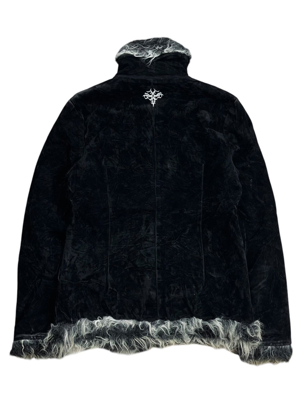 14th Addiction 2001 J Ferre - Vkei Style Trim Fur Velour Jacket Size US M / EU 48-50 / 2 - 4 Thumbnail