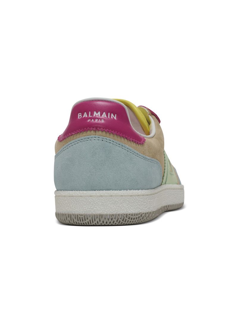 Balmain o1s1wg111225 Leather Swan Sneakers in Multicolor Size US 8 / IT 38 - 8 Thumbnail