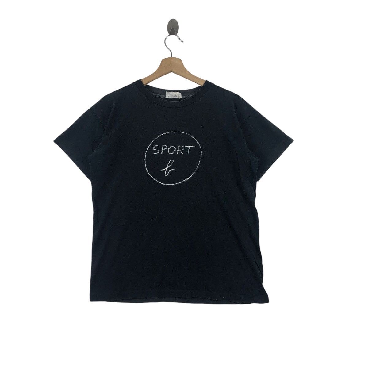 Vintage × agnes b. Vintage AGNES B Big Logo T-Shirt Size US M / EU 48-50 / 2 - 1 Thumbnail
