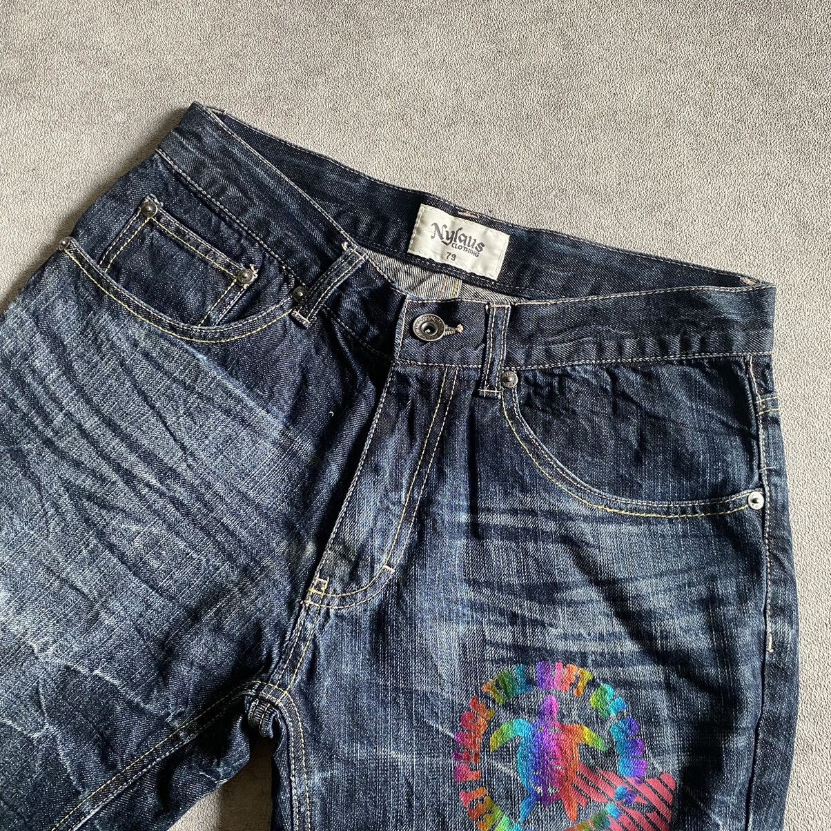 Japanese Brand Nylaus Distressed Size US 28 / EU 44 - 3 Thumbnail