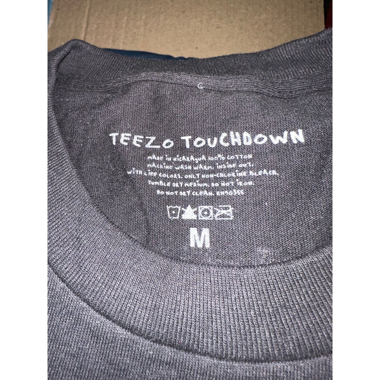 Band Tees Teezo Touchdown Spend The Night Tour Merch Tee M Size US L / EU 52-54 / 3 - 4 Thumbnail