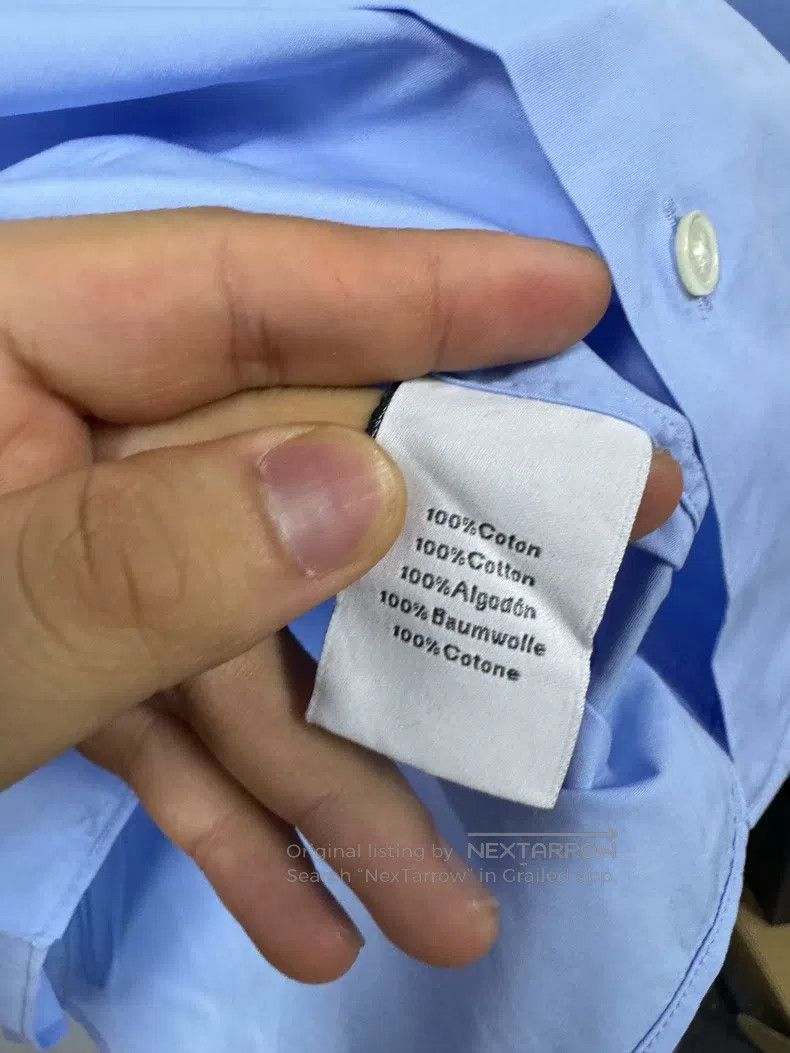 Hermes Hermes size 39 Light Blue Shirt Size US XXS / EU 40 - 6 Thumbnail