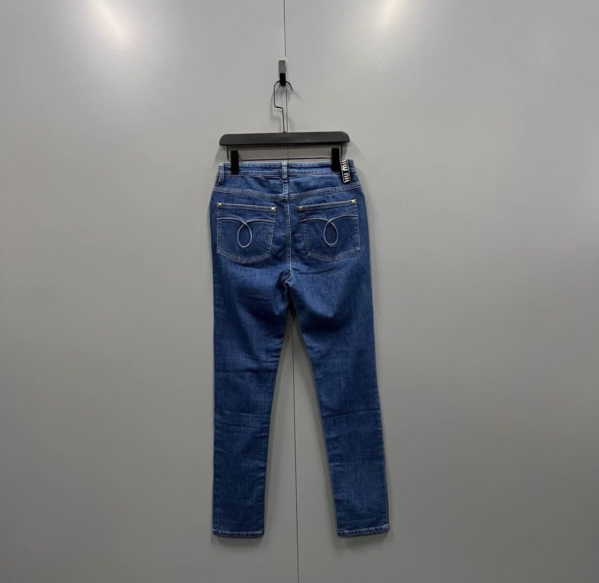 Miu Miu Miu Miu Blue Jeans J41 Size 28" / US 6 / IT 42 - 2 Thumbnail