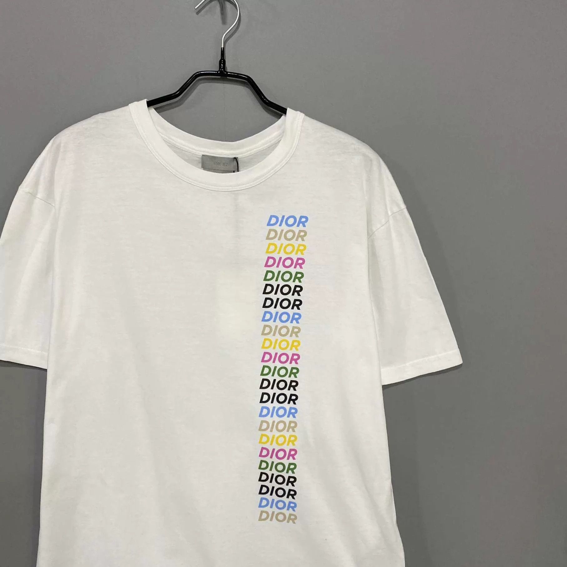 Dior Dior colorful logo short sleeve tee XS Size XS / US 0-2 / IT 36-38 - 2 Thumbnail