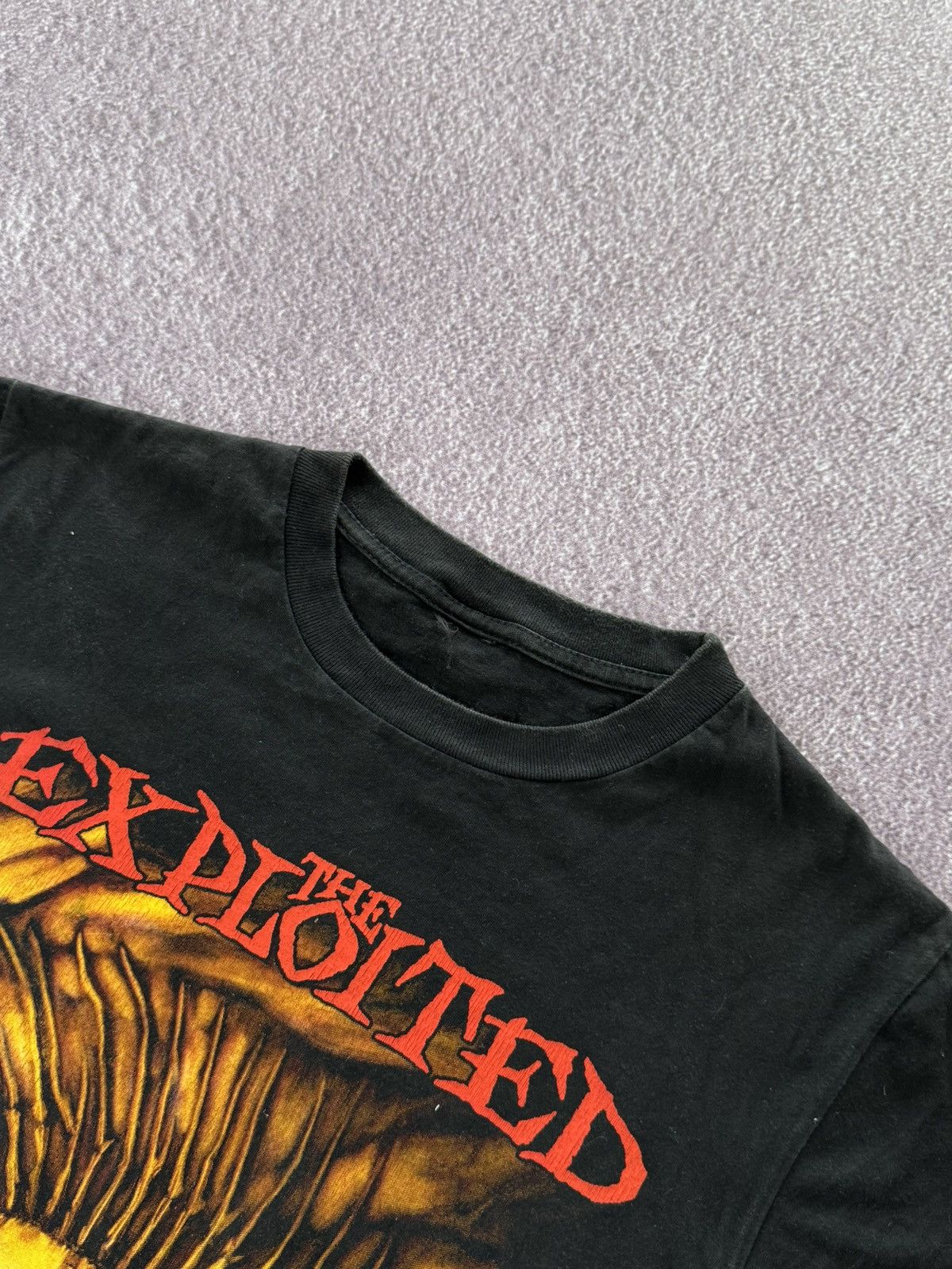Band Tees The Exploited total chaos 90s t shirt Size US L / EU 52-54 / 3 - 7 Thumbnail
