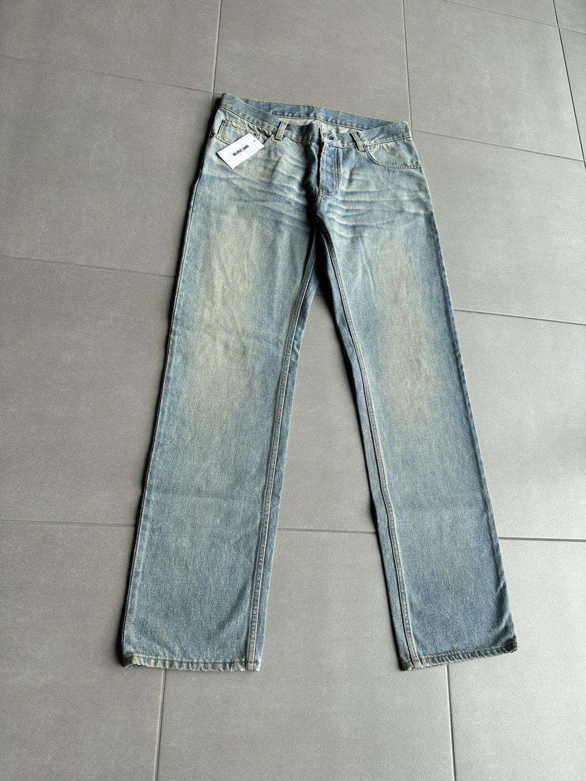 Helmut Lang NWT Helmut Lang Circa 2000’s blue washed denim Size US 30 / EU 46 - 2 Thumbnail
