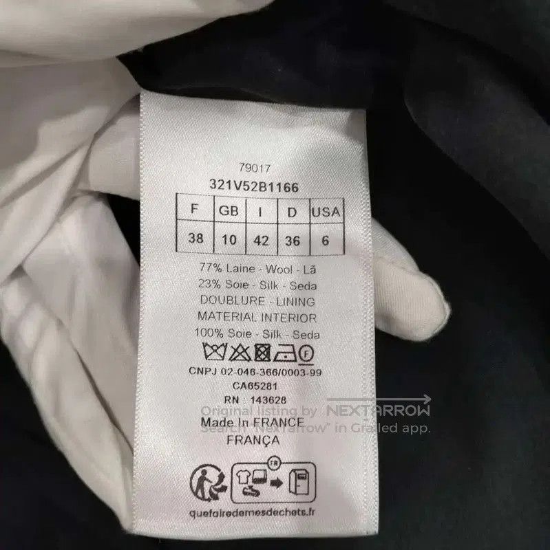 Dior Dior Black Spring Autumn Jacket for Women . Size M / US 6-8 / IT 42-44 - 4 Thumbnail