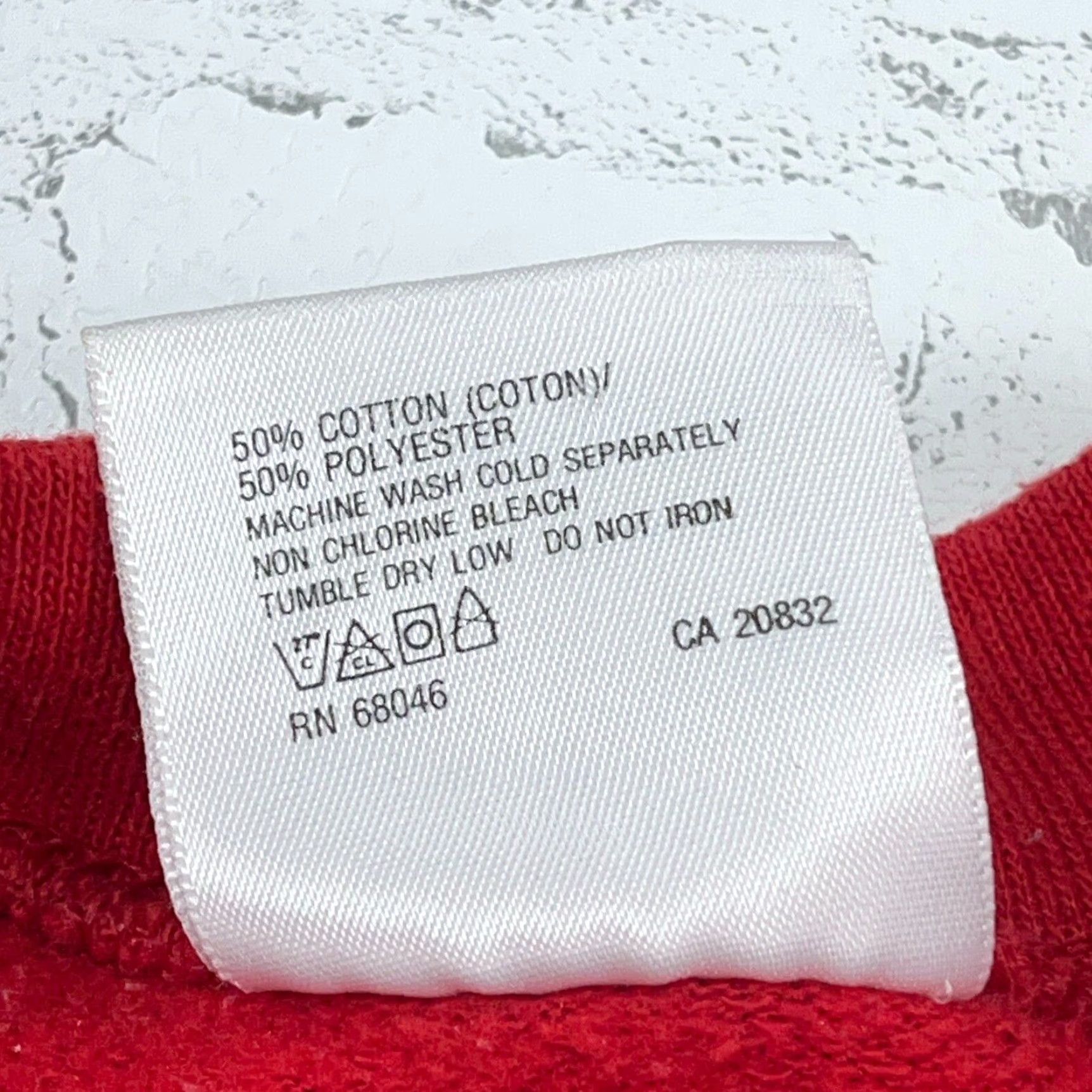 Tultex Vintage Christmas Sweater Women Small Red Crew Neck Sweatshirt USA 90s Holiday Tultex Cotton Cotton Blend Polyester Fleece Logo Size S / US 4 / IT 40 - 5 Thumbnail