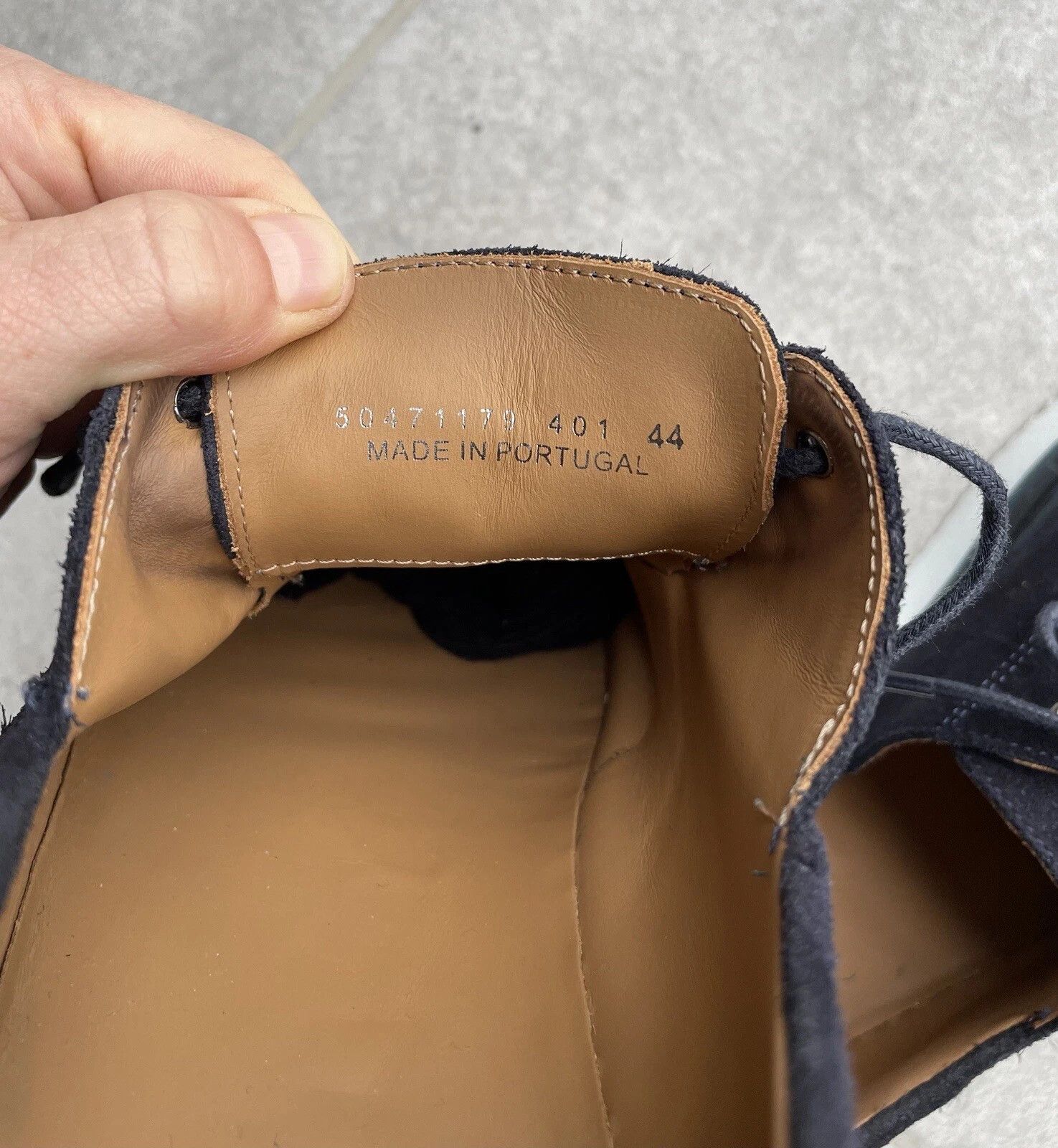 Hugo Boss Hugo Boss Mens Suede Shoes Rainard Derby Size 44 Size US 11 / EU 44 - 12 Thumbnail