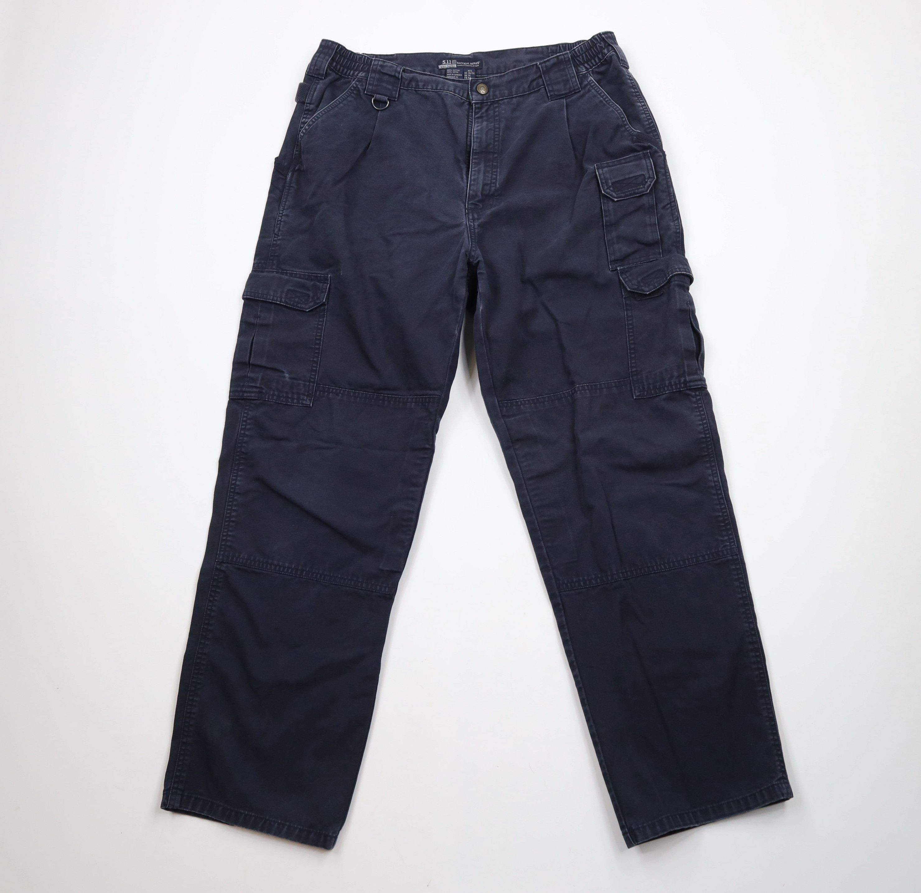 Vintage 5.11 Tactical Series Canvas Double Knit Cargo Pants Blue Size US 36 / EU 52 - 1 Thumbnail