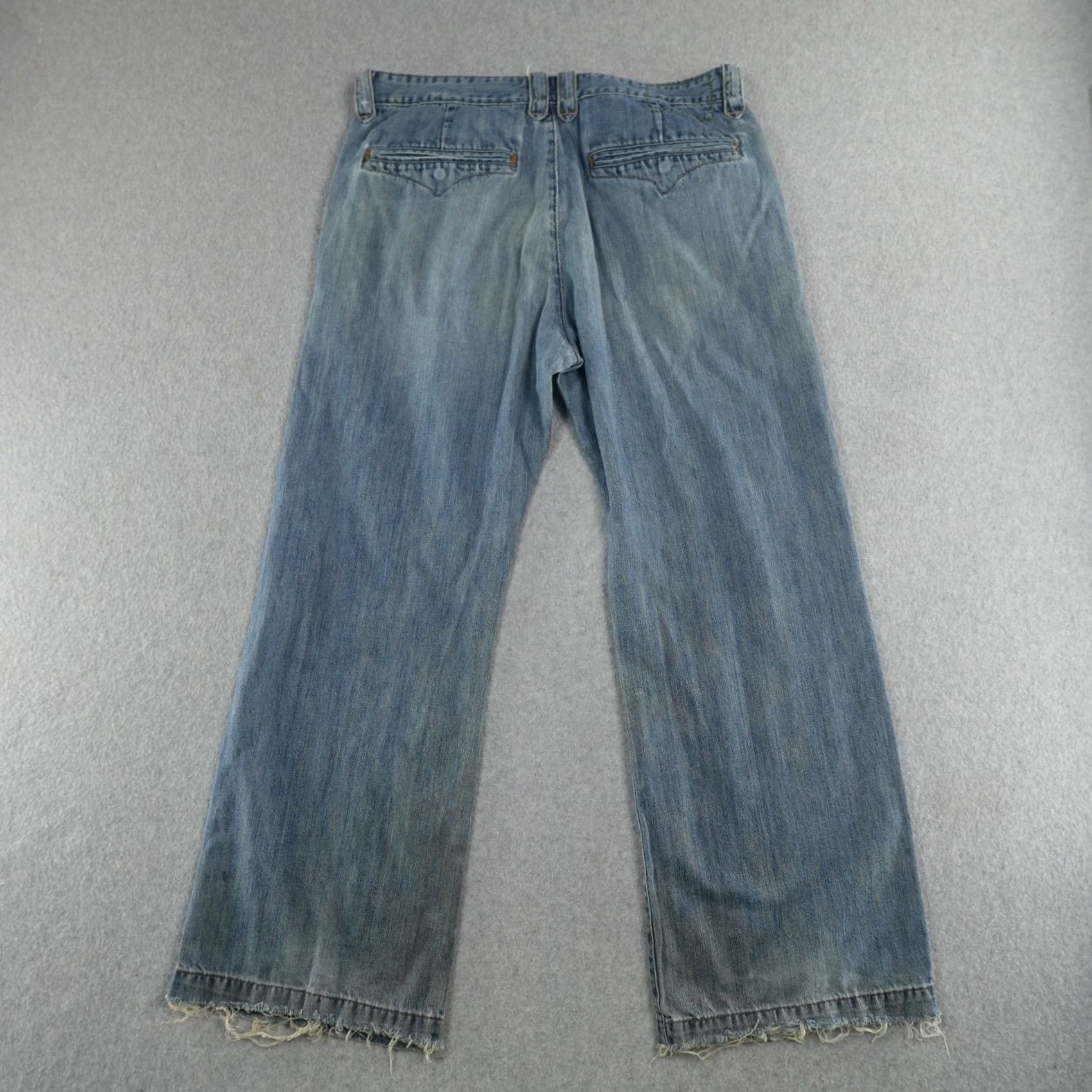 Levi's VINTAGE Levi's SilverTab Jeans Mens 34x30 Denim 5-Pocket Design Wide-Leg Jeans Men Blue 34x30 Size US 34 / EU 50 - 2 Thumbnail