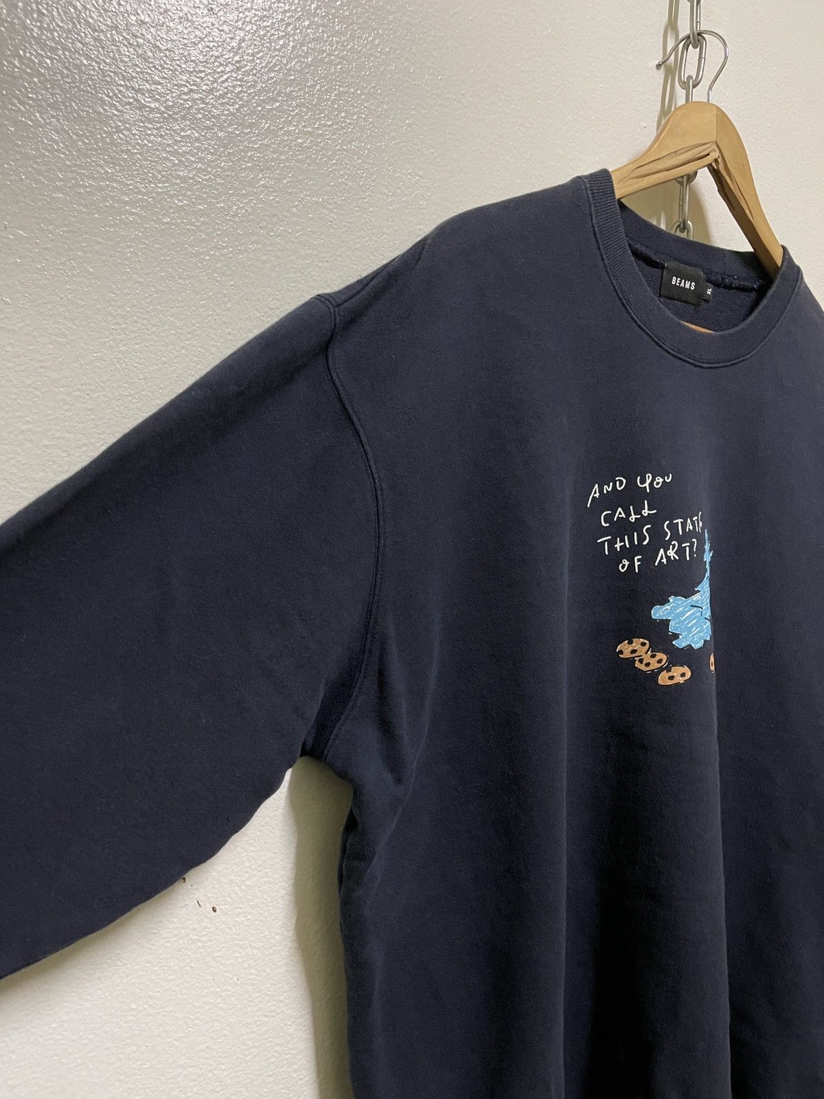 Beams Plus Beams X Sesame Street Sweatshirt Size US XL / EU 56 / 4 - 2 Thumbnail