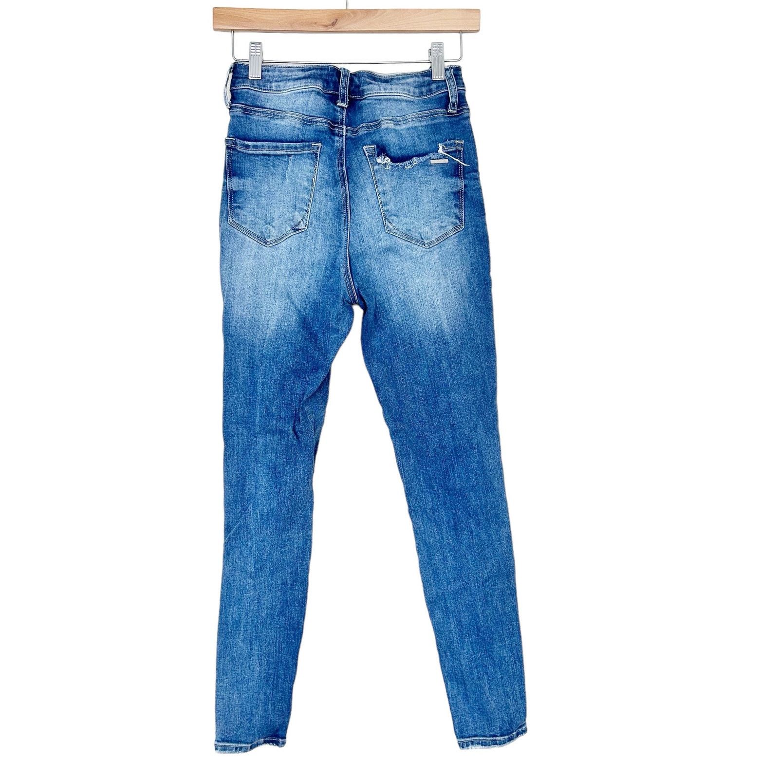 Other Insane Gene Distressed High Waisted Skinny Jeans Sz 26 Size 26" / US 2 / IT 38 - 6 Thumbnail